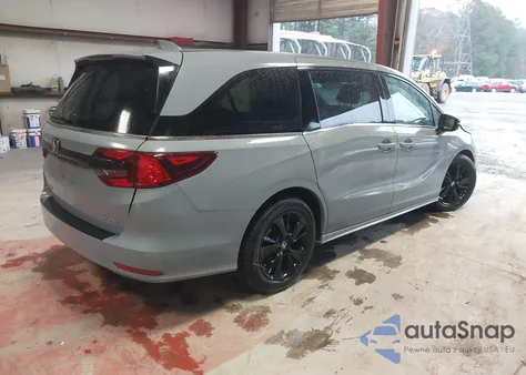 2023 Honda Odyssey Sport from USA, damaged, VIN 5FNRL6H75PB007637